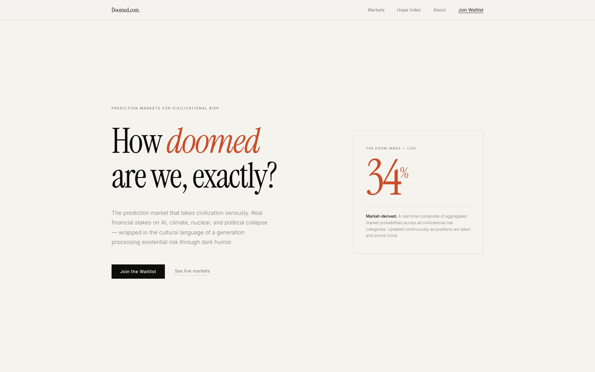 Doomed.com preview