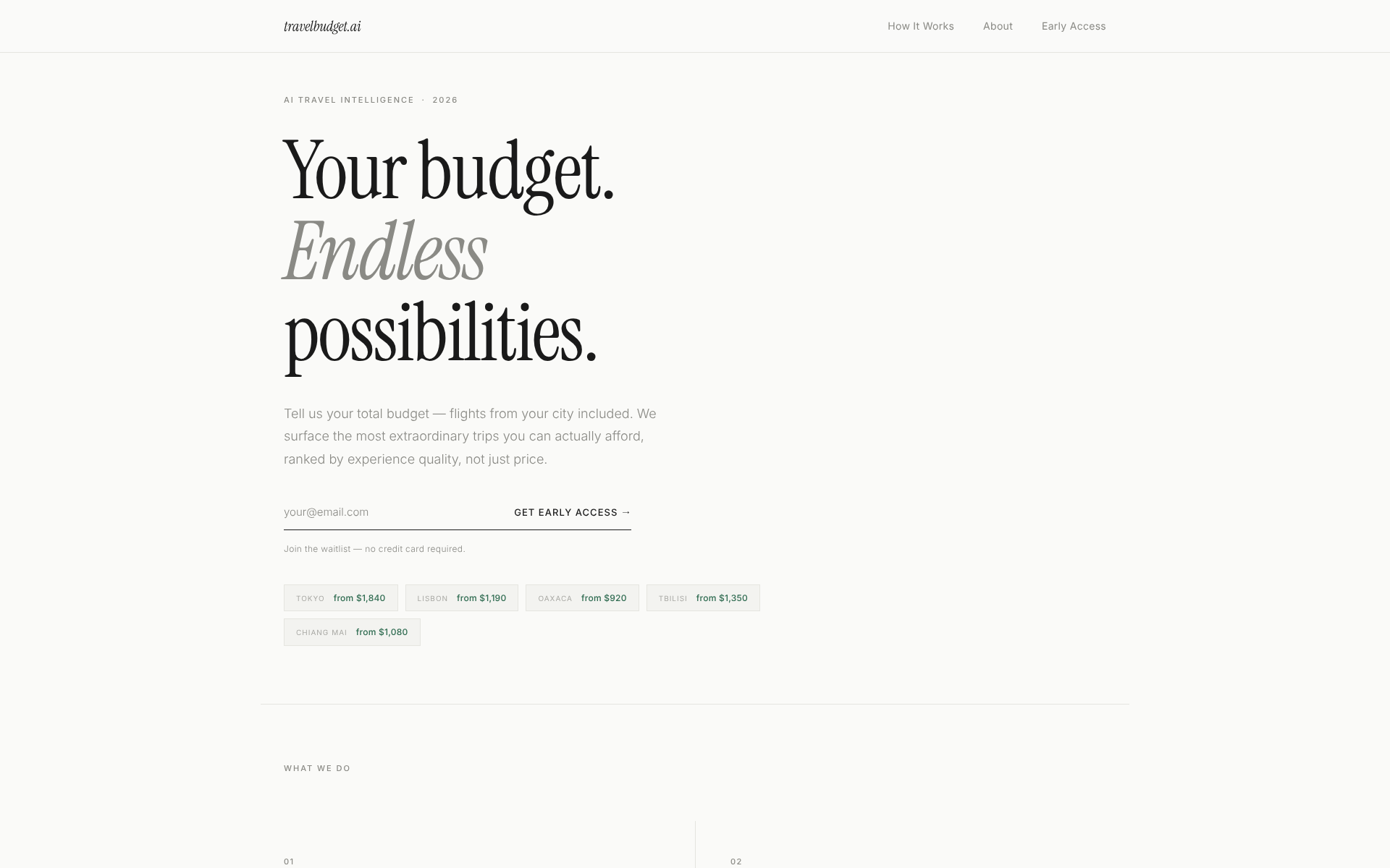 travelbudget.ai preview