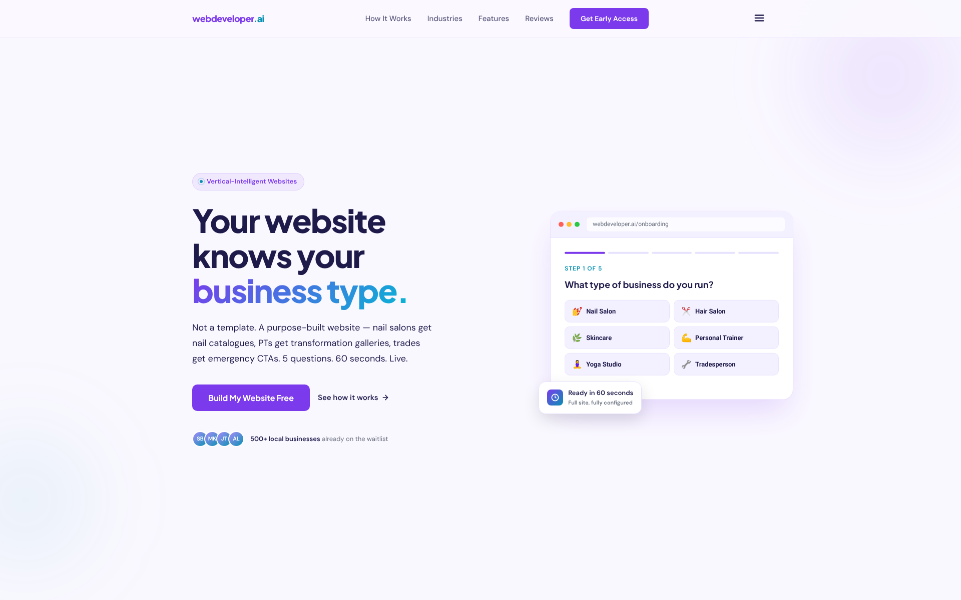 Webdeveloper.ai preview