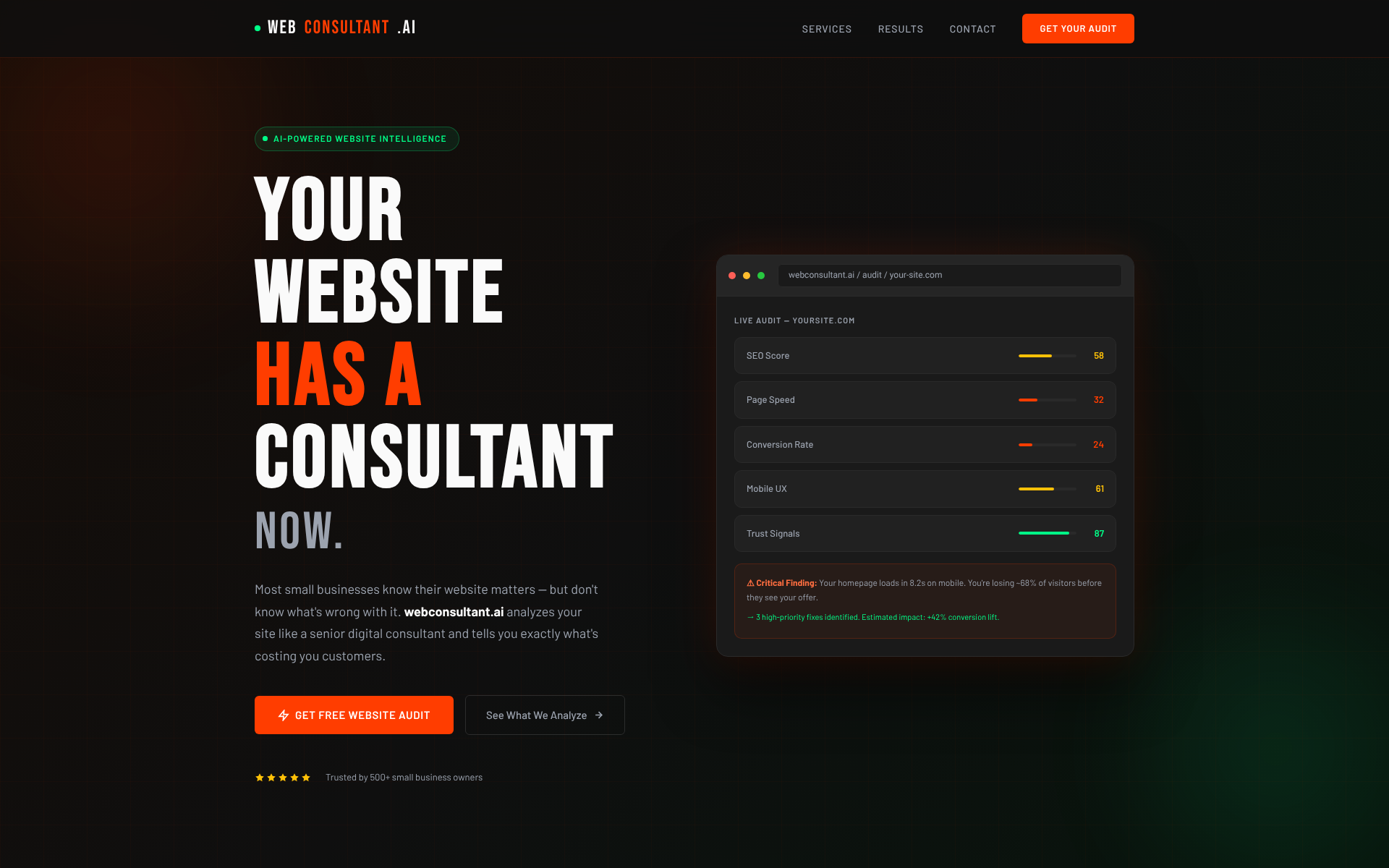 webconsultant.ai preview