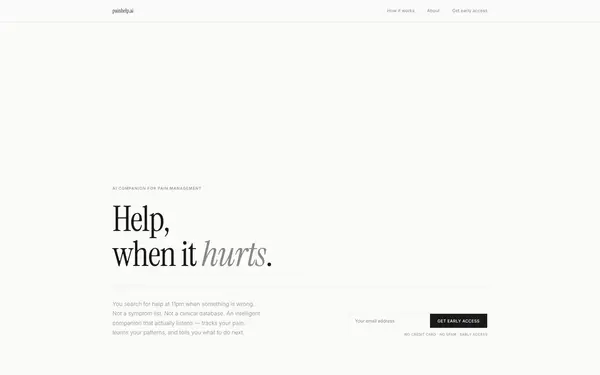 painhelp.ai preview