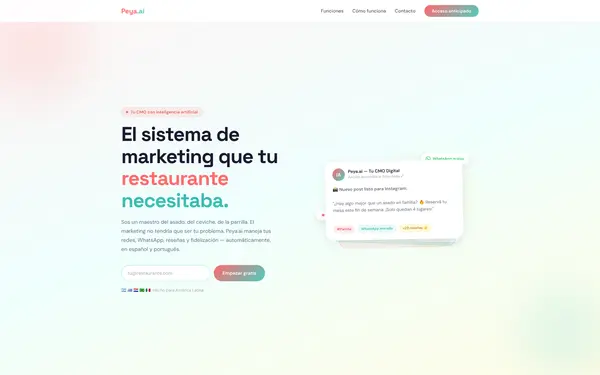 Peya.ai preview