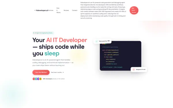 itdeveloper.ai preview